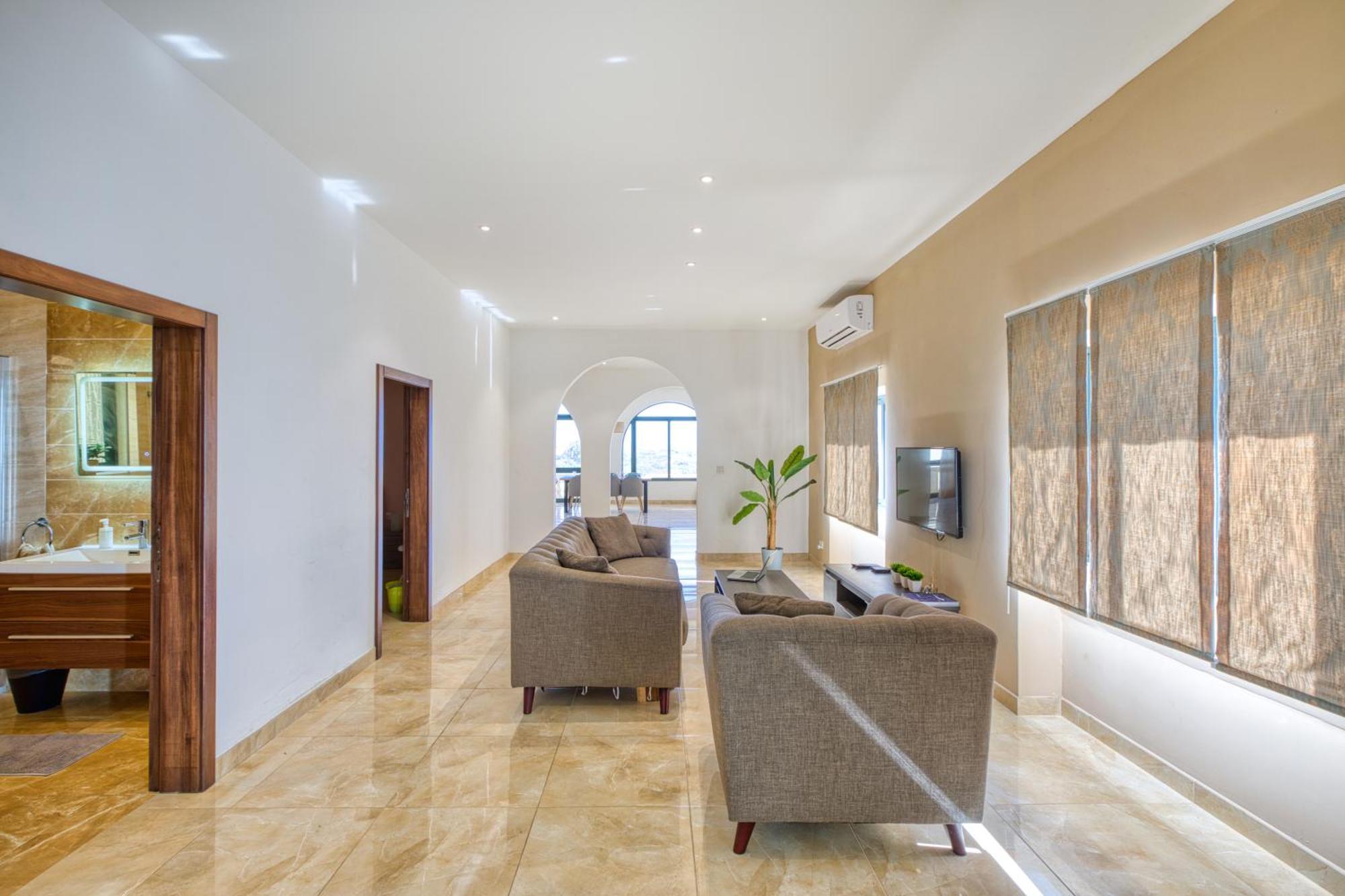 Spacious, Bright, Valley & Sea View Maisonette Xagħra Exteriér fotografie