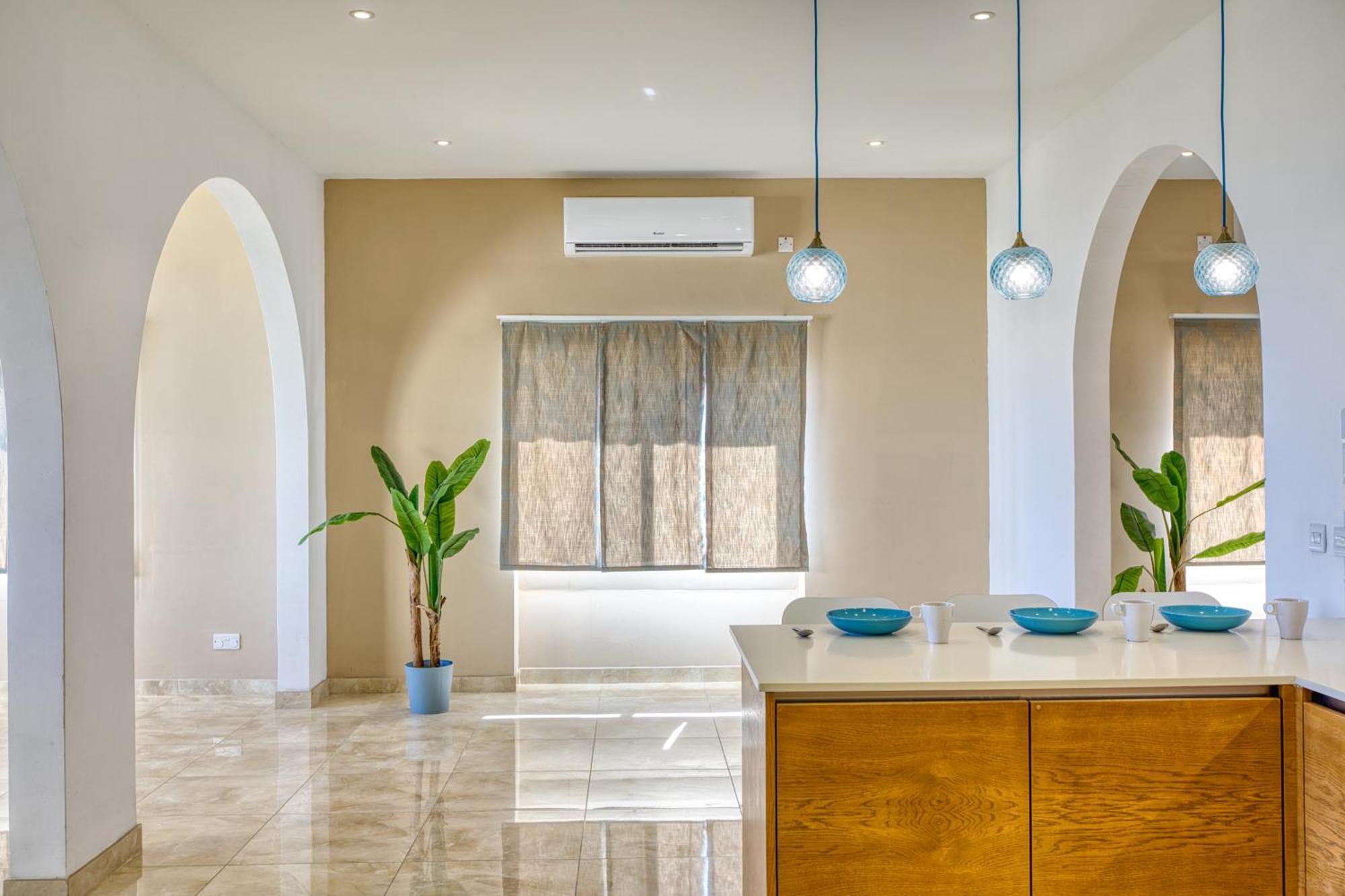 Spacious, Bright, Valley & Sea View Maisonette Xagħra Exteriér fotografie